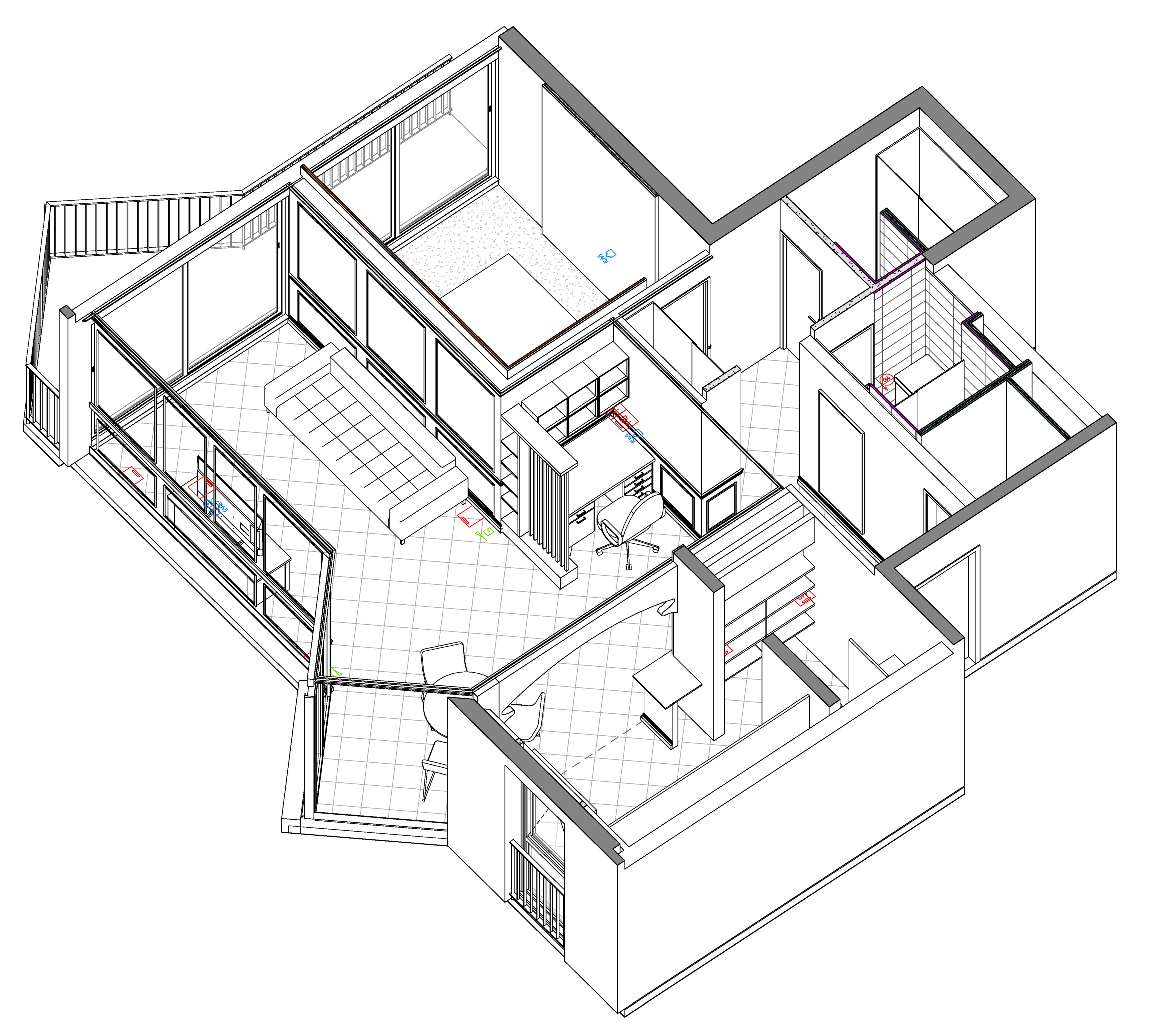 Plan projeté